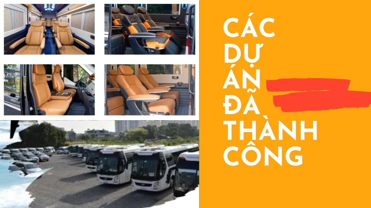 Các dự án thực tế đã triển khai thành công dịch vụ thiết kế website cho thuê xe tại Phong Lâm Media với hệ thống xe du lịch và xe Limousine cao cấp.