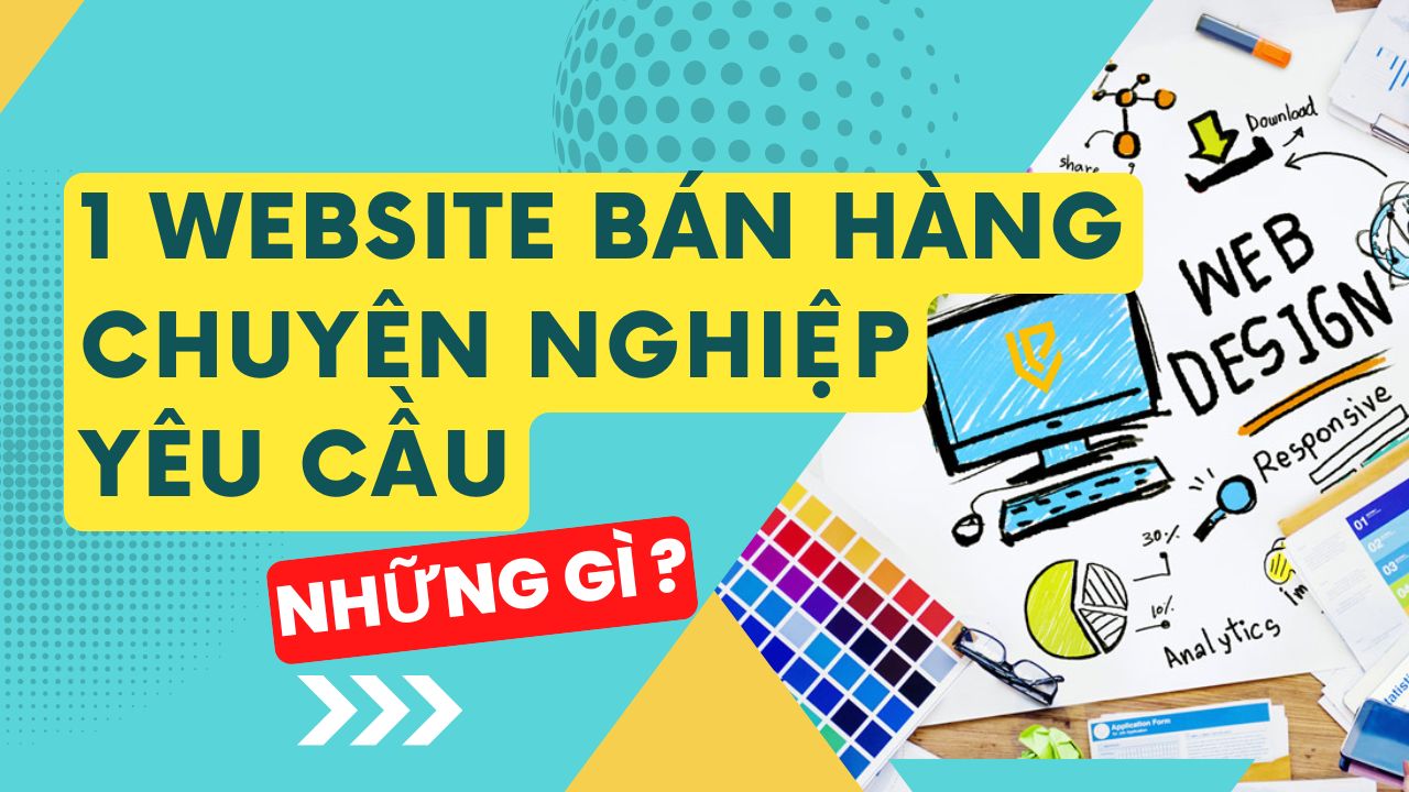 Thiết kế website bán hàng chuyên nghiệp